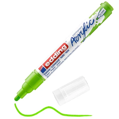 edding 5100 akrilni marker (flomaster), M (2-3 mm) - 927, yellow green