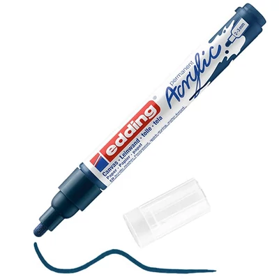 edding 5100 akrilni marker (flomaster), M (2-3 mm) - 933, elegant midnight