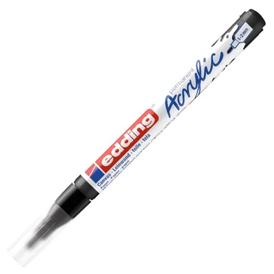 edding 5300 akrilni marker (flomaster), F (1-2 mm) - 901, black