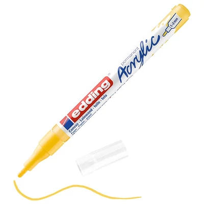 edding 5300 akrilni marker (flomaster), F (1-2 mm) - 905, traffic yellow