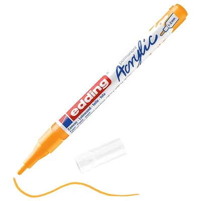 edding 5300 akrilni marker (flomaster), F (1-2 mm) - 906, sunny yellow