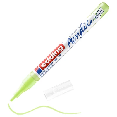 edding 5300 akrilni marker (flomaster), F (1-2 mm) - 917, pastel green