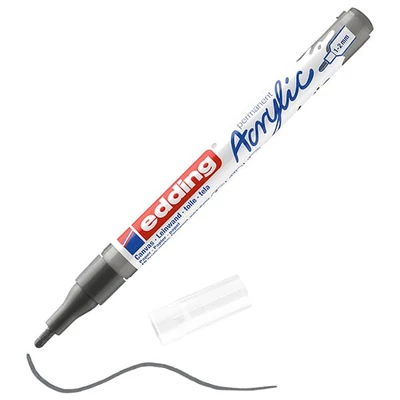 edding 5300 akrilni marker (flomaster), F (1-2 mm) - 926, antracite