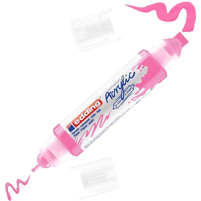 edding 5400 3D dvostruka akrilna olovka s dvostrukom bojom - 069, neon pink
