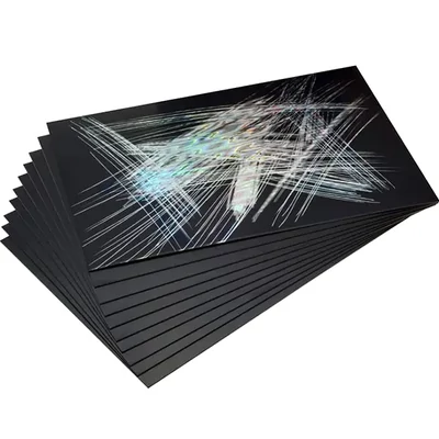 Essdee scratch film za izradu scratch slika, 10 kom, 101x152 mm - holografski