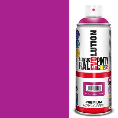 Akrilna boja u spreju, EVOLUTION sjajna, 400 ml - RAL4006 traffic purple