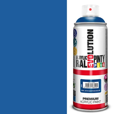 Akrilna boja u spreju, EVOLUTION sjajna, 400 ml - RAL5010 gential blue