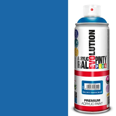 Akrilna boja u spreju, EVOLUTION sjajna, 400 ml - RAL5017 traffic blue