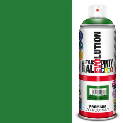 Akrilna boja u spreju, EVOLUTION sjajna, 400 ml - RAL6010 grass green