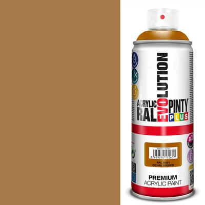 Akrilna boja u spreju, EVOLUTION sjajna, 400 ml - RAL8001 ochre brown