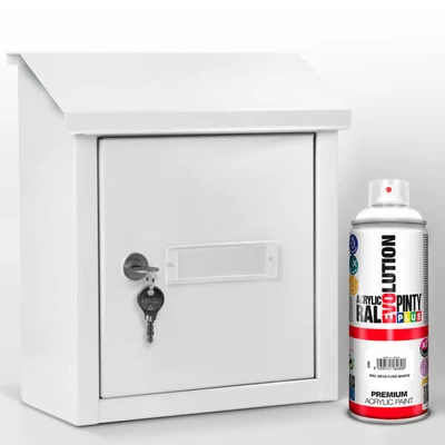 Akrilna boja u spreju, EVOLUTION sjajna, 400 ml - RAL9010 pure white
