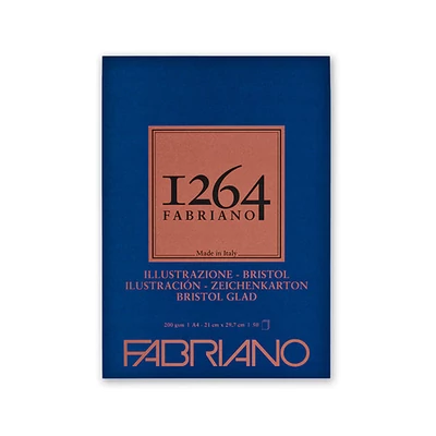 Fabriano 1264 Bristol blok za crtanje, 200 g - A4