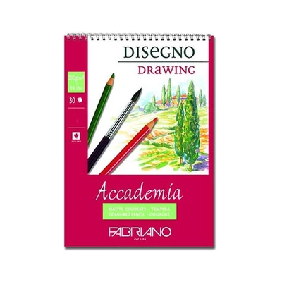 Fabriano Accademia blok za crtanje i skiciranje, 200 g, 30 listova - A3, spirala