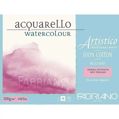Fabriano Artistico akvarel blok, 300 g, 30,5x45,5 cm, običan, 20 listova