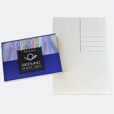 Fabriano Watercolor Postcard akvarel papir blok razglednica, 300 g, 10,5x14,8 cm, 20 listova, poluhrapav