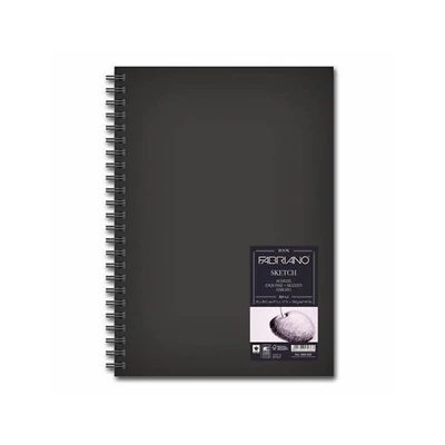 Fabriano Sketch Book blok za crtanje i skiciranje, 110 g, 80 listova - A5, spirala