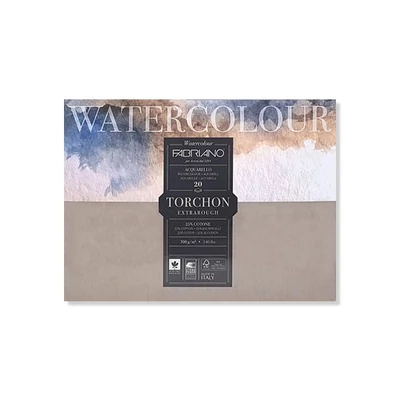 Fabriano Watercolor Torchon blok za akvarel, 300 g, 23x30,5 cm, 20 listova, grubo