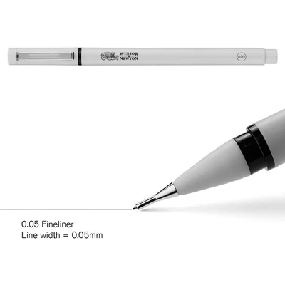 Fineliner iglani filc, crni - 0,05 mm