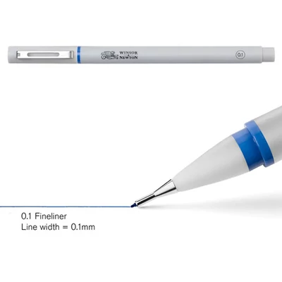 Fineliner iglani filc, indigo plava - 0,1 mm