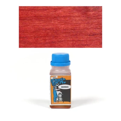 Lazura za drvo, vodena, 100 ml - bordo