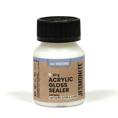 Jesmonite Acrylic Gloss Sealer tekućina za impregniranje akrilne smole, 50 g - lak za sjaj