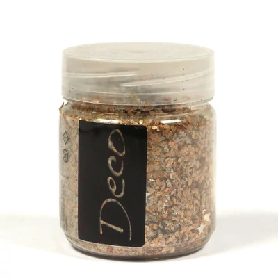 Ledeni kristalni prah sa zvjezdanim šljokicama, 200 ml - zlatno-srebrni mix