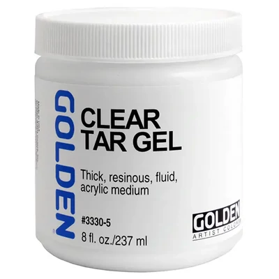 Golden Clear Tar Gel gel filament, 237 ml