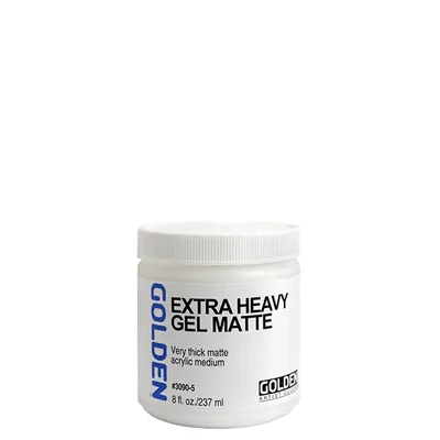 Golden Extra Heavy Gel medij, mat, 237 ml