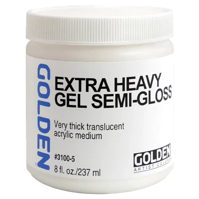 Golden Extra Heavy Gel medij, svilenkasto glatka, 237 ml