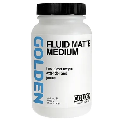 Golden Fluid Matte Medium tekući medij za matiranje, 237 ml