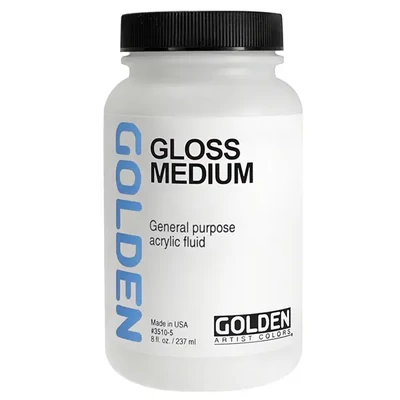 Golden Gloss Medium medij za poliranje, 237 ml
