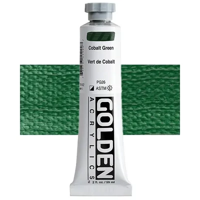  Akrilna boja Golden Acrylics Heavy Body, 59 ml - 1142, cobalt green
