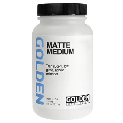 Golden Matte Medium matirajući medij, 237 ml
