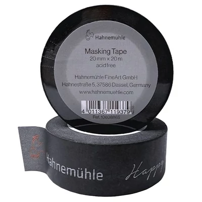 Hahnemühle maskirna traka - siva, 20 mm x 20 m