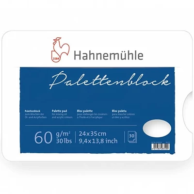 Hahnemühle blok papirnih slikarskih paleta, 30 listova - 24x35 cm