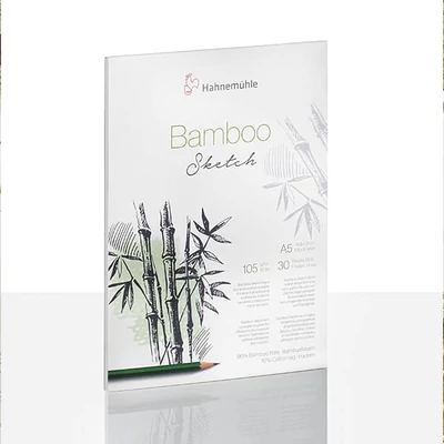 Hahnemühle Bamboo Sketch blok za crtanje i skiciranje od bambusa, 105 g, 30 listova, A4