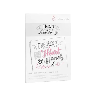 Hahnemühle Hand Lettering blok za crtanje i skiciranje, 170 g, 25 listova - A5