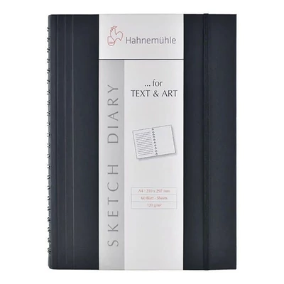 Hahnemühle Sketch Dnevnik i blok za crtanje, 120 g, 60 listova - A4