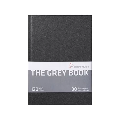 Hahnemühle The Grey Book blok za crtanje i skiciranje, 120 g, 40 listova - A4