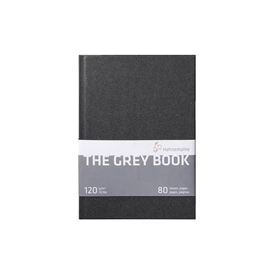 Hahnemühle The Grey Book blok za crtanje i skiciranje, 120 g, 40 listova - A5