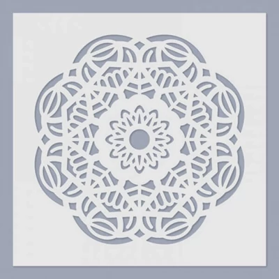 Šablona, 24,5x24,5 cm - Mandala 05