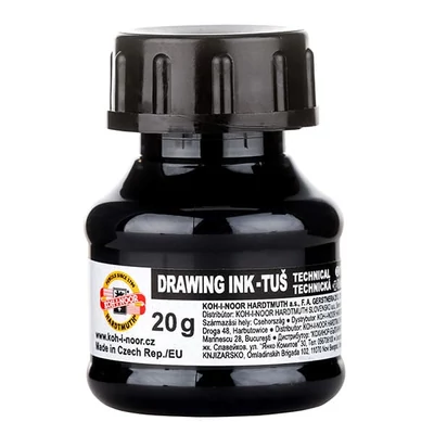 KOH-I-NOOR tinta, 20 g - crna