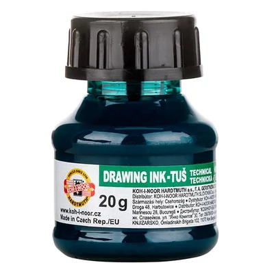 KOH-I-NOOR tinta, 20 g - zelena
