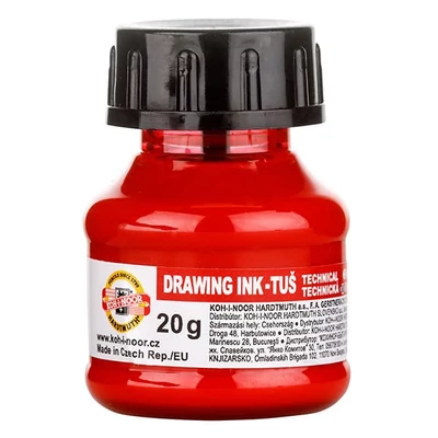 KOH-I-NOOR tinta, 20 g - crvena