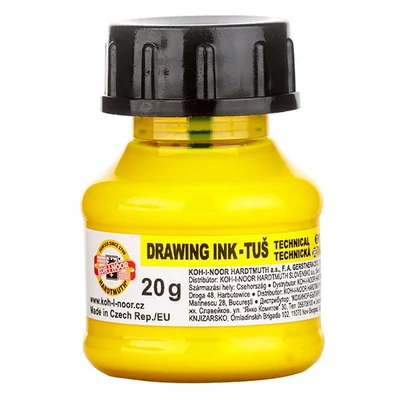 KOH-I-NOOR tinta, 20 g - žuta