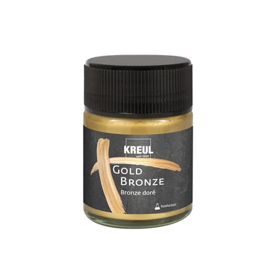 Tekuća metalna smola boja, Kreul, 50 ml - Gold Bronze