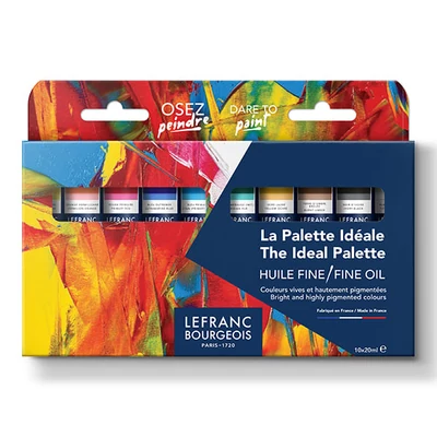 L&amp;B Fine set uljanih boja - The Ideal Palette: 10x20 ml