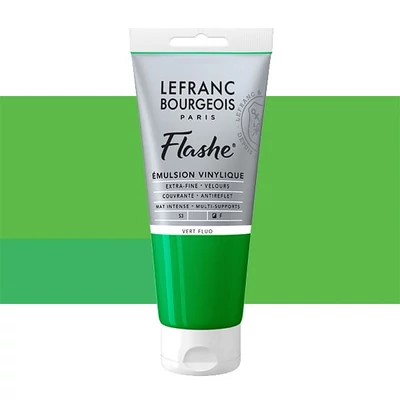 L&B Flashe vinil boja (akrilna boja), 80 ml - 565, fluorescent green
