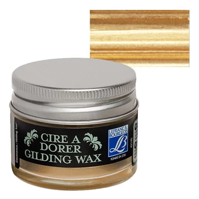 L&B Gilding Wax vosak za pozlatu, 30 ml - pale gold