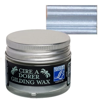 L&B Gilding Wax vosak za pozlatu, 30 ml - silver
